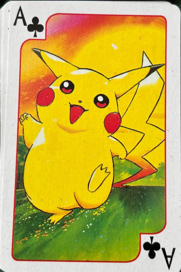 Pokémon Pocket Monsters Pikachu featured 54 deck