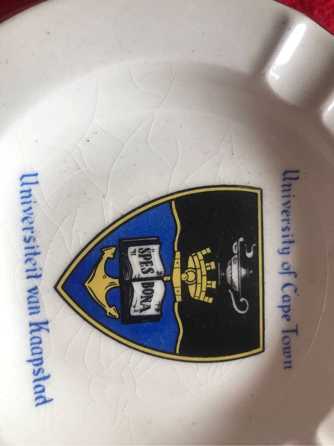 University of Cape Town ashtray