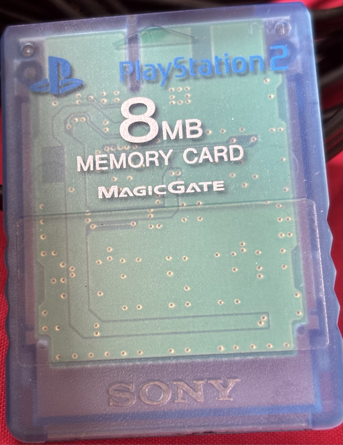 PS2 Play Station 2 Power & AV Cables, 8 MB Memory Card, OEM Controller & 3 Racing Games