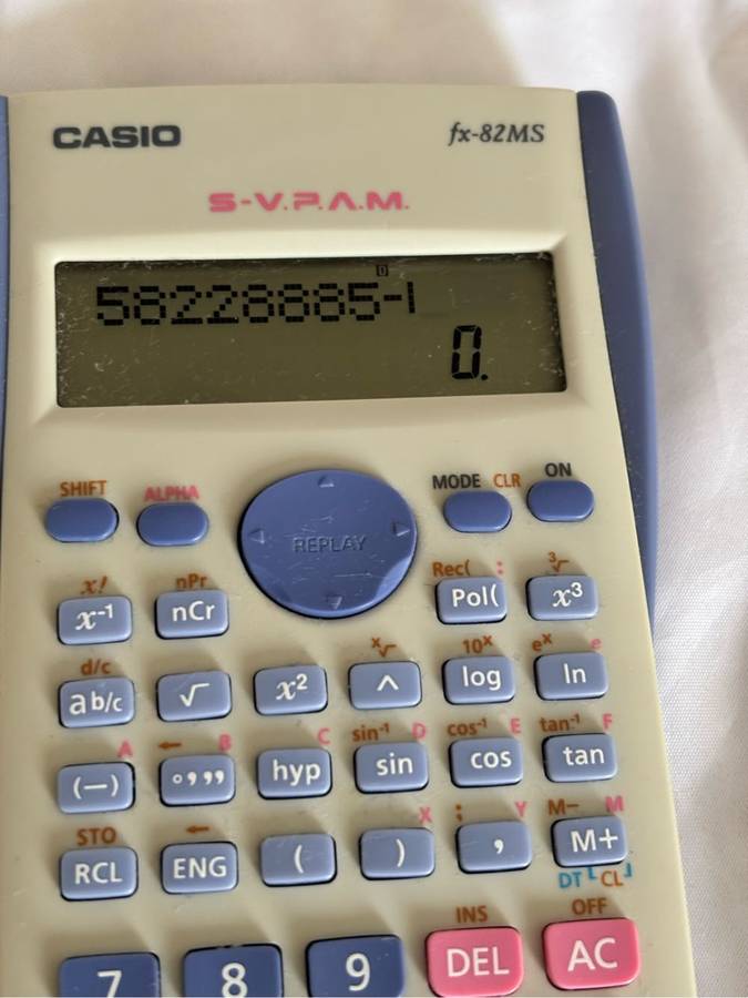 Casio Calculator Fx-82MS Scientific Calculator