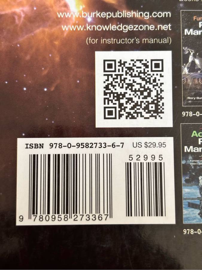 Fundamentals of Project Management Tools and Techniques Rory Burke