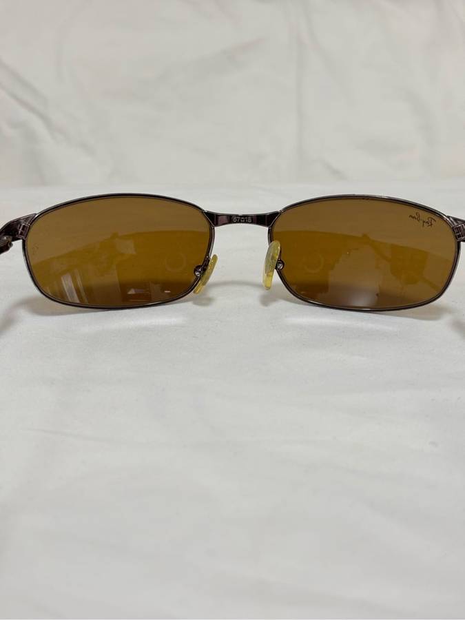 Ray-Ban RB 3175 Brown Sunglasses made in Italy paint mark on frame