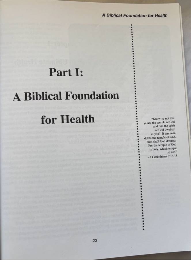 Gods Way to Ultimate Health by Dr George H Malkmus with Michael Dye