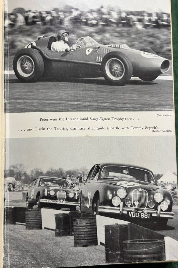 Champion Year Battle for Drivers World Title Mike Hawthorn 1959 signed