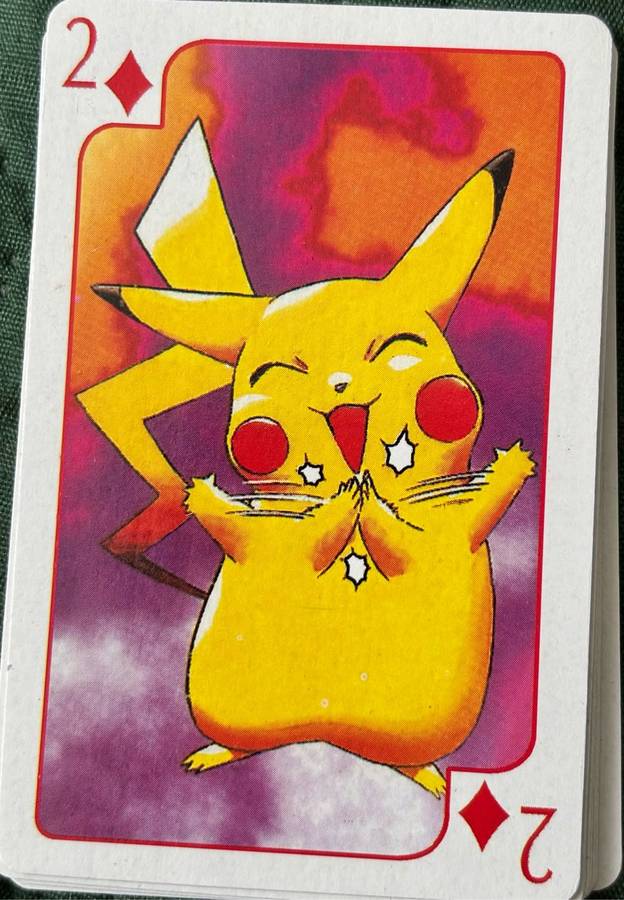 Pokémon Pocket Monsters Pikachu featured 54 deck