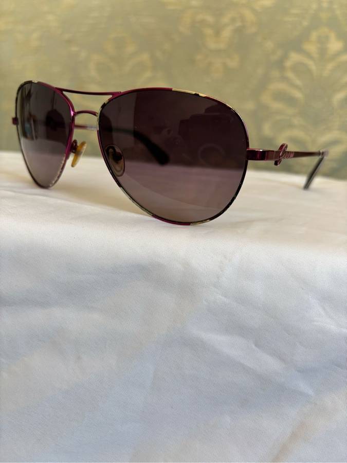Guess Sunglasses Metal Purple GUP 2007 PUR-52 60-15-135 Sunglasses