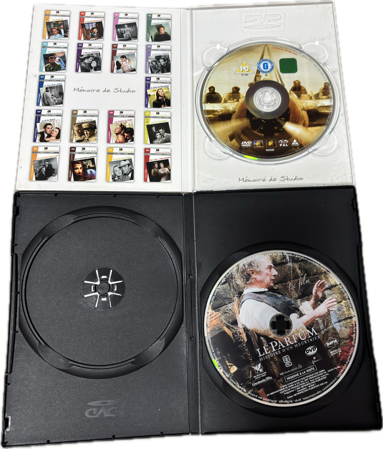 French France DVD Import Le Vol du Phenix & Le Parfum Histoire Dun Meurtrier Movies