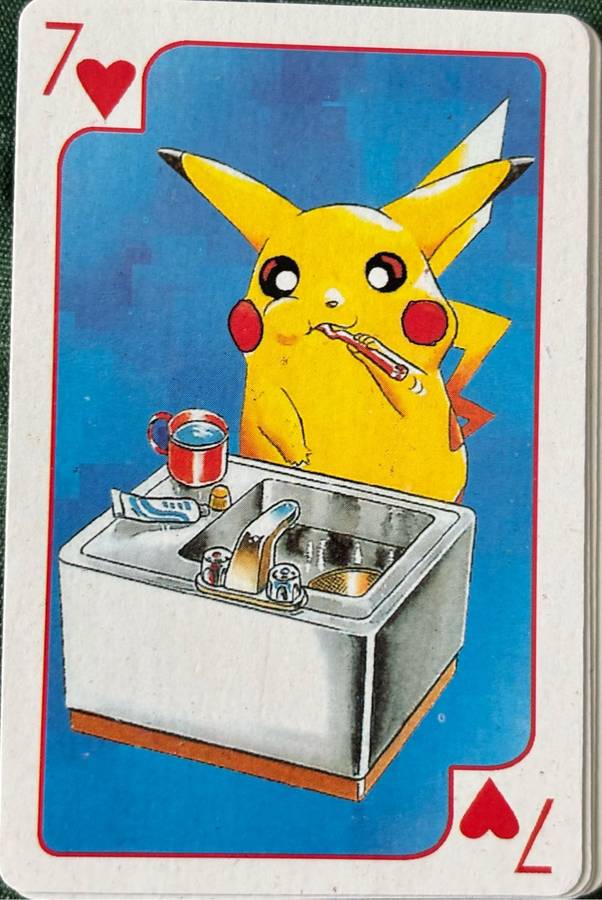 Pokémon Pocket Monsters Pikachu featured 54 deck