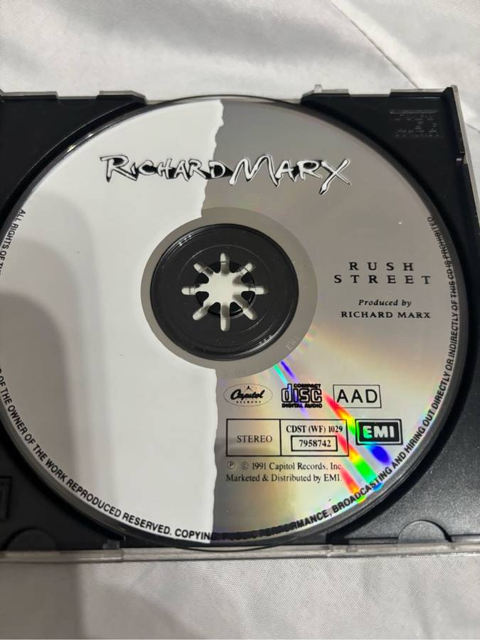 Cd Richard Marx Rush Street