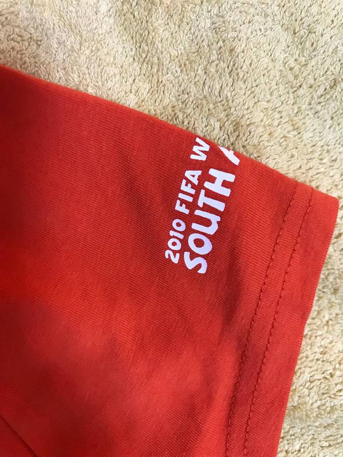 World Cup 2010 soccer Holland T Shirt orange New