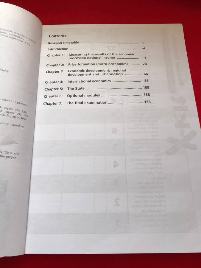 Grade 12 X-kit Economics HG or SG