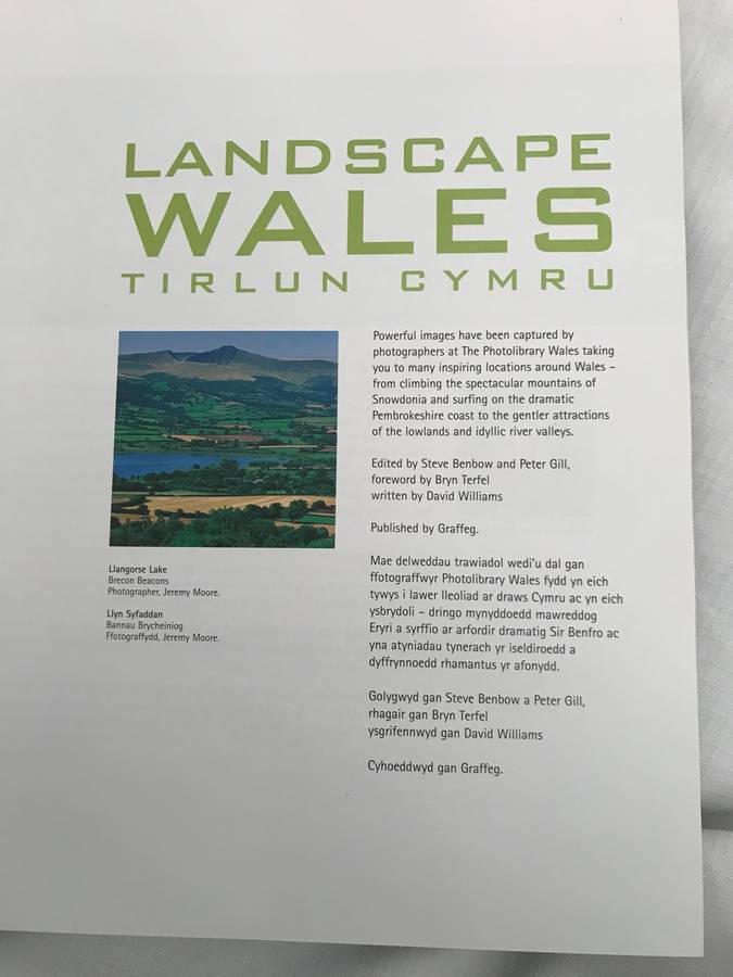 Landscape WALES Tirlun Cymru hardcover