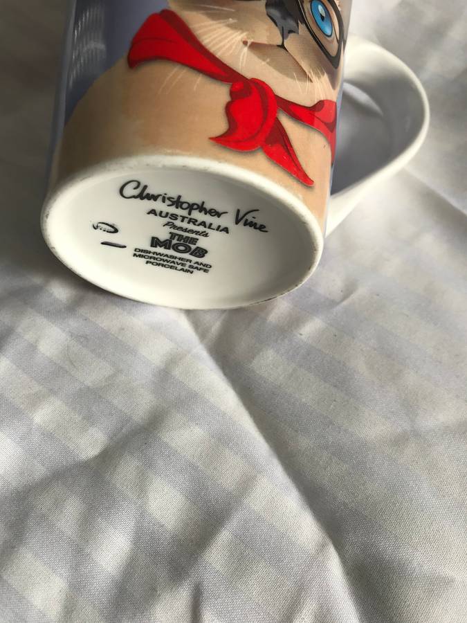 The Mob Coffe Mug Cup By Christopher Vine
