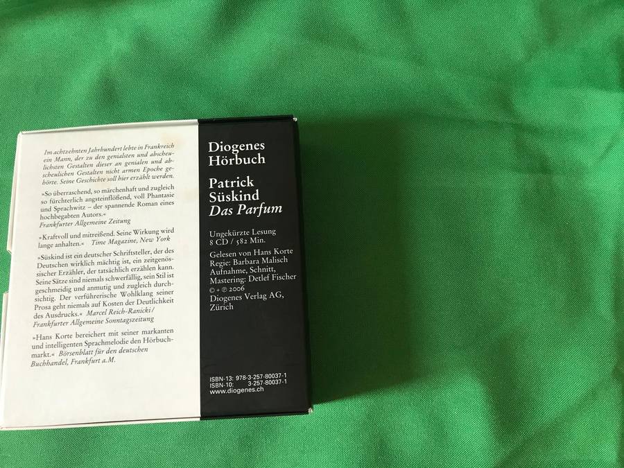 Das Parfum. 8 CDs: Die Geschichte eines Mörders Süskind, Patrick