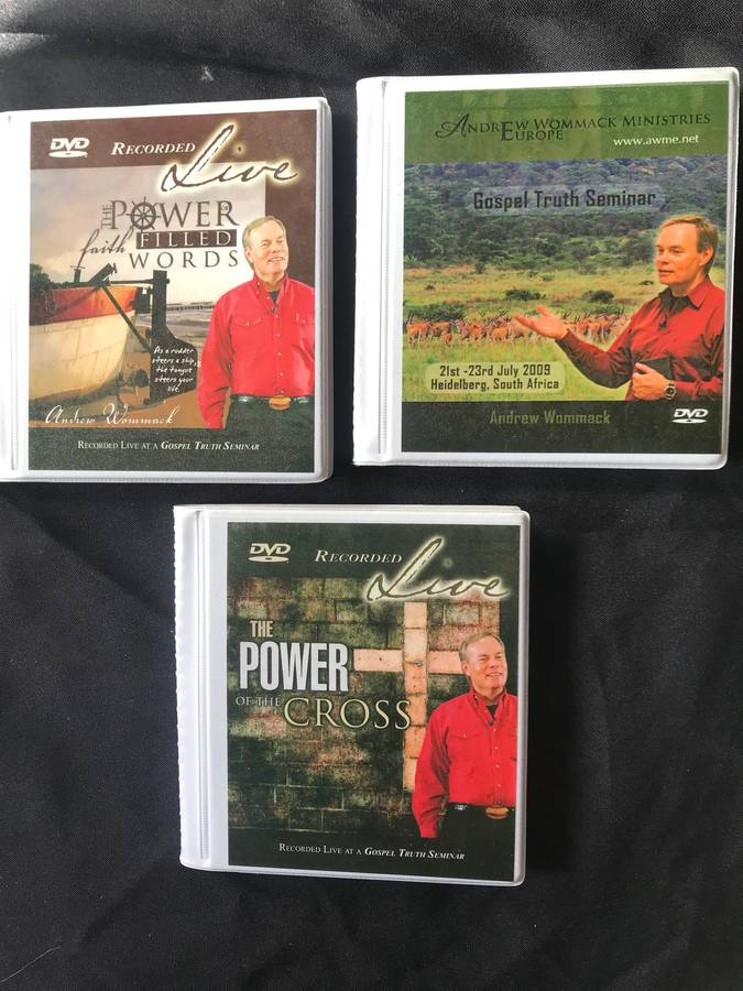 Andrew Wommack 15 Christian DVDs
