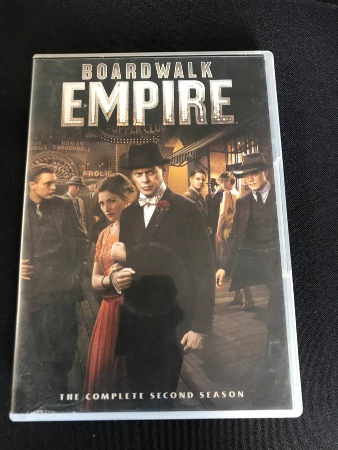BOARDWALK EMPIRE-COMPLETE 1ST SEASON and SECOND SEASON 10  DVDs