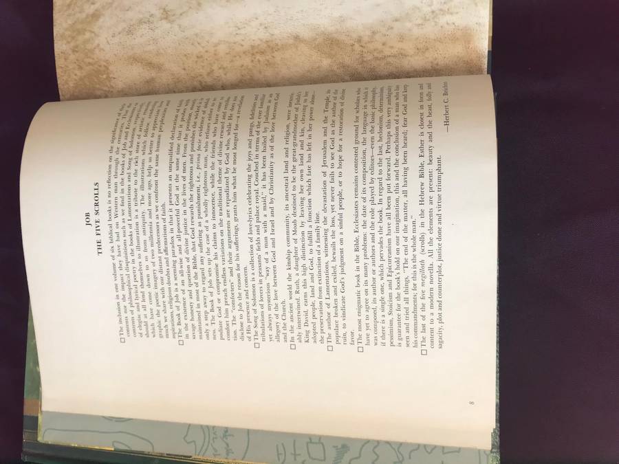 Illustrated Family Encyclopedia of The Living Bible Volume 8 & 9 & 10  1967