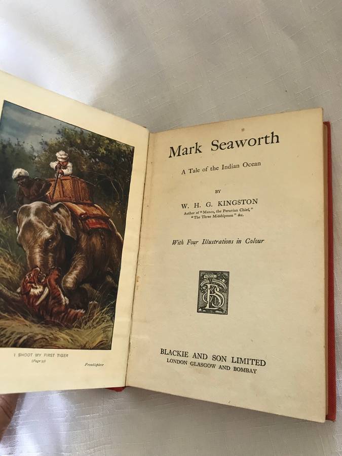 Mark Seaworth: A Tale of the Indian Ocean by William Henry Giles KingstonHardback