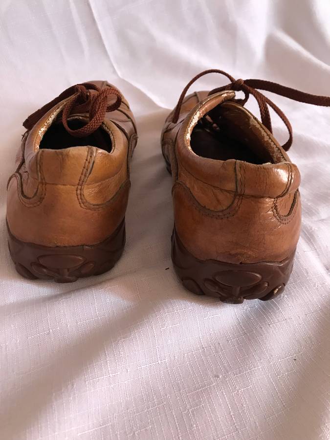 Leather Shoes Mens Brown size 10 second hand