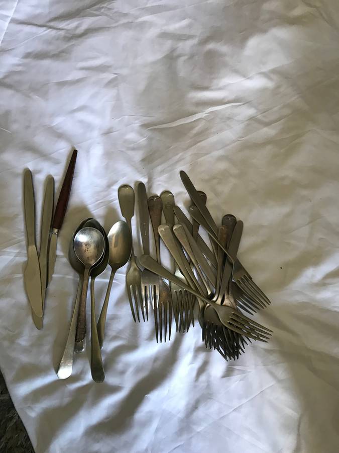 Lot of cutlery