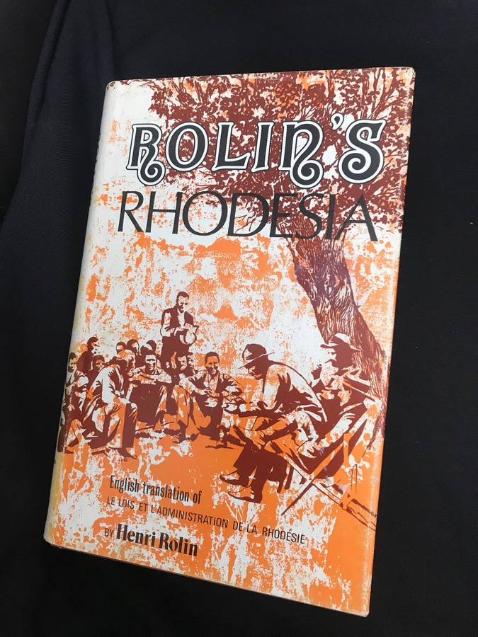 Rhodesia books x3