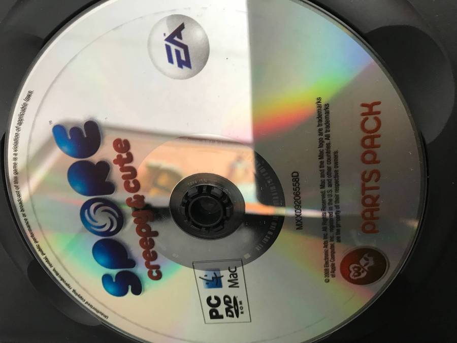 SPORE creepy & cute snd SPORE and PC CD-ROM XPLOSIVE Flatout (3 games)