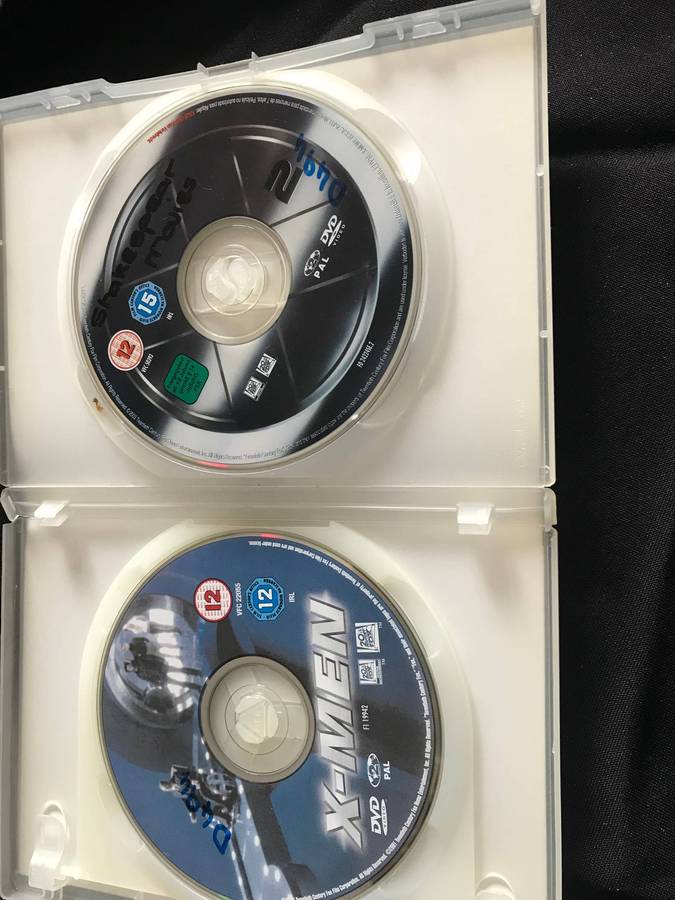 X-Men first class & X-Men & Spider-man DVD