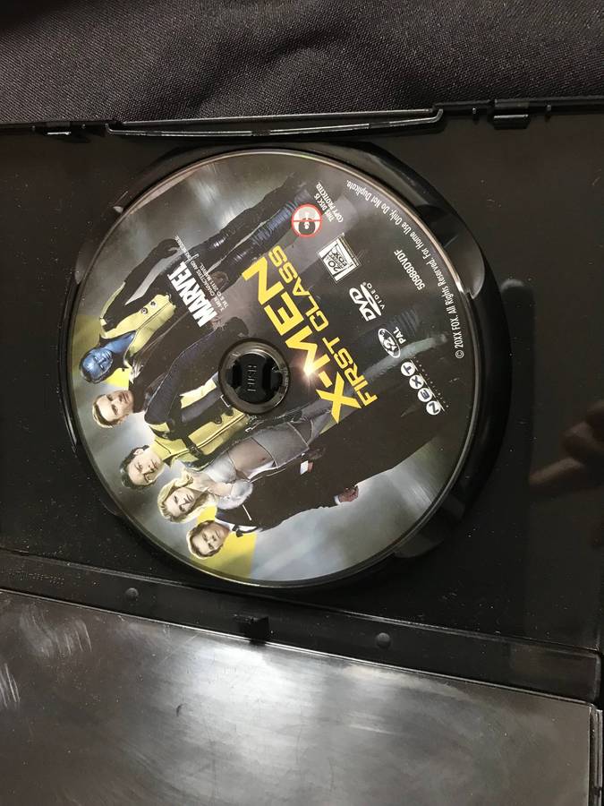 X-Men first class & X-Men & Spider-man DVD