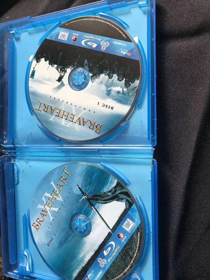Blu-Ray Snatch , Braveheart and Moneyball Brad Pitt & saving private ryan (lot 4)