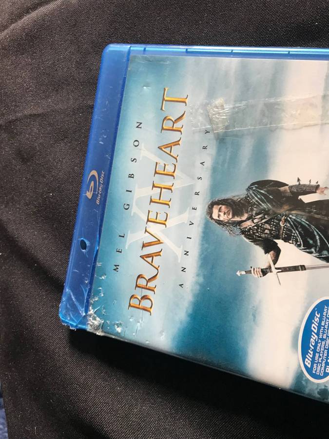 Blu-Ray Snatch , Braveheart and Moneyball Brad Pitt & saving private ryan (lot 4)