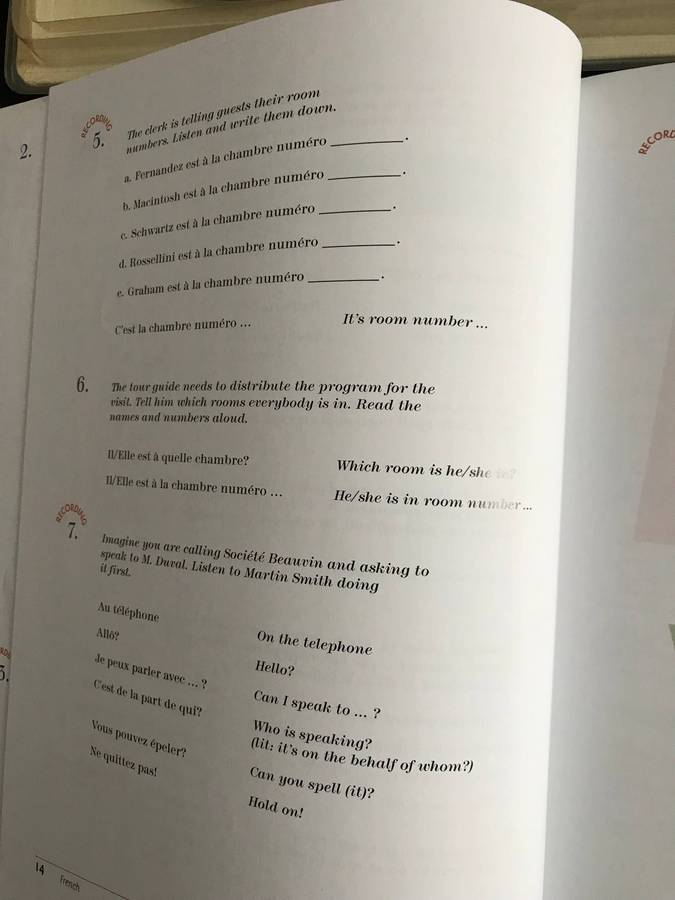 Berlitz New Basic French 6 CD and New Basic French course book