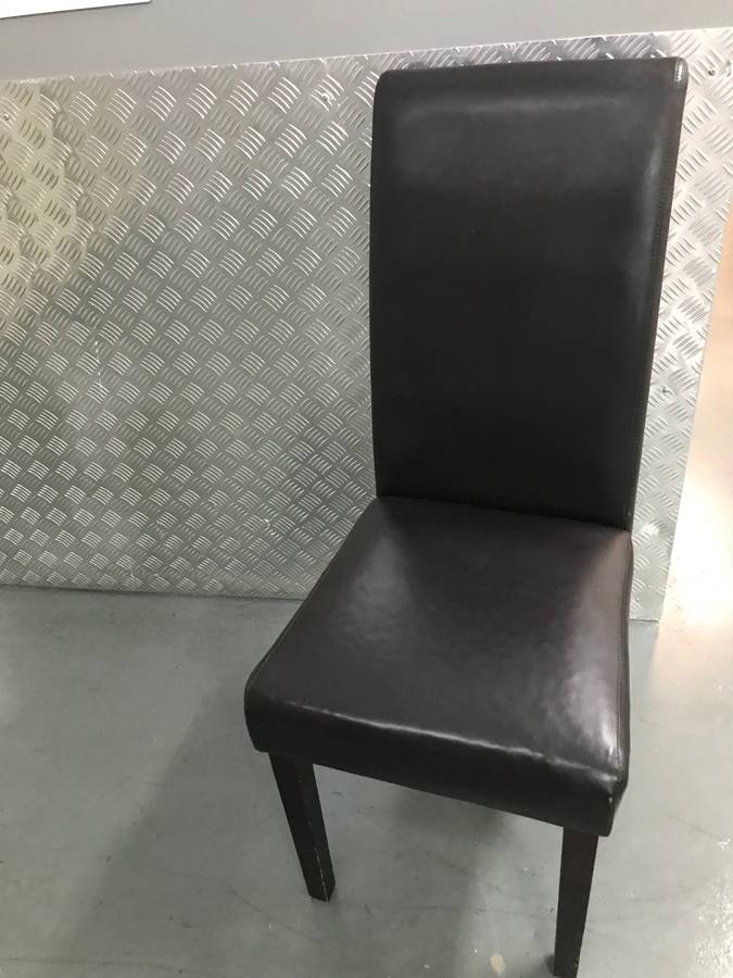 Corricraft Leather High back dining room chair