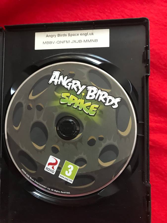 Angry birds Space PC CD ROM