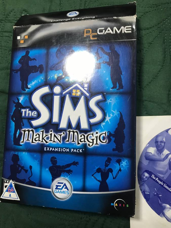 The Sims Makin Magic Expansion Pack: 3 Disk Pack (PC) Games