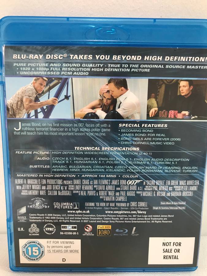 Blu-ray Casino Royale