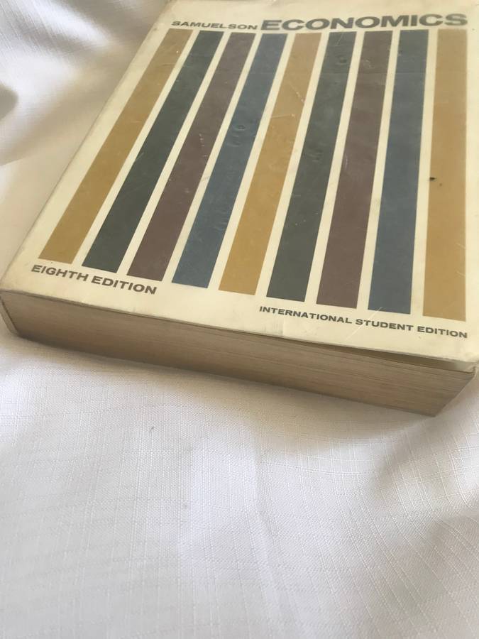 Economics: 8th Edition by Paul A. Samuelson (1970 Hardcover)
