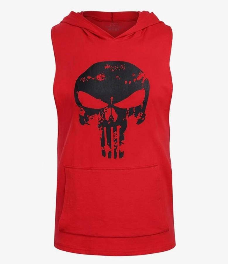 Men hooded Workout tank Top