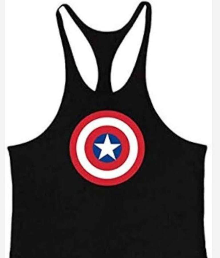 Captain America Gym Workout Vest