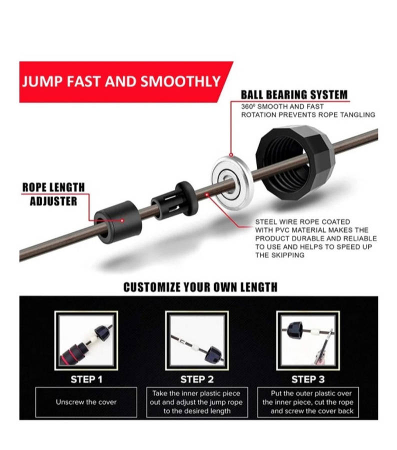 HEAVY DUTY SKIPPING ROPE