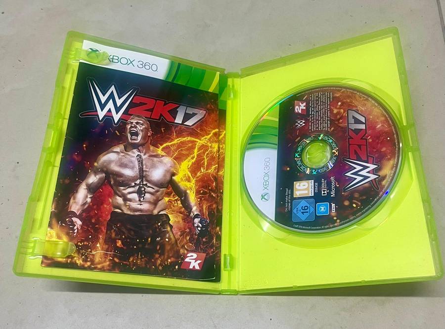 WWE 2K17 in Very Good Condition (Xbox 360)
