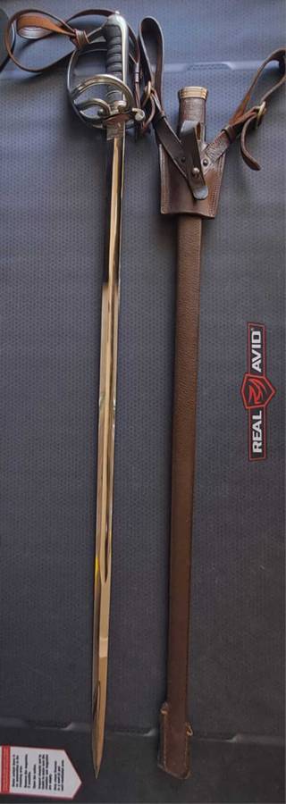 WKC SOLINGEN OFFICER SWORD WITH SCABBARD