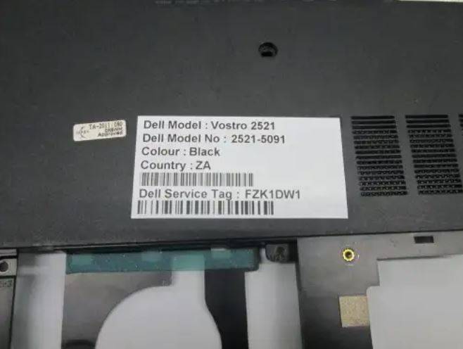 Dell inspiron 15R 3521 Vostro 2521 Bottom Case Cover - AP0SZ000410