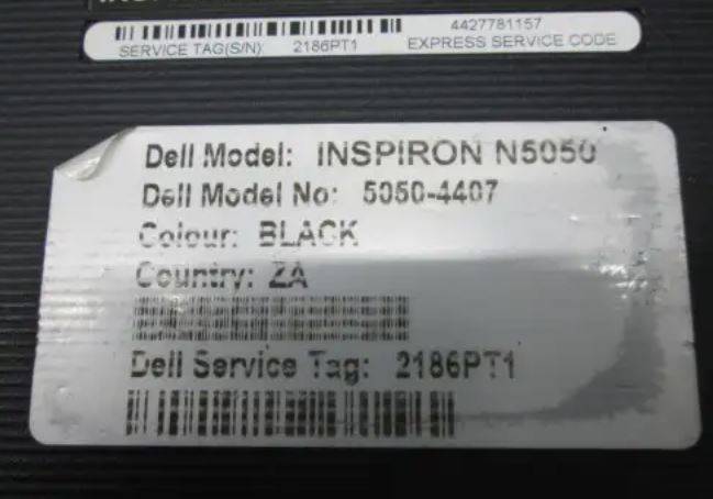 Dell Inspiron N5040 Bottom Case Cover - CN-0YJ0RW