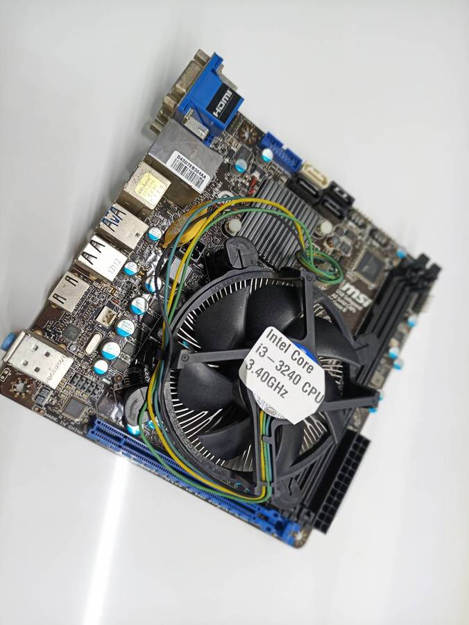 MSI B75IA-A33 - Intel(R) Core(R) (TM) i3-3240 CPU @ 3.40GHz Motherboard