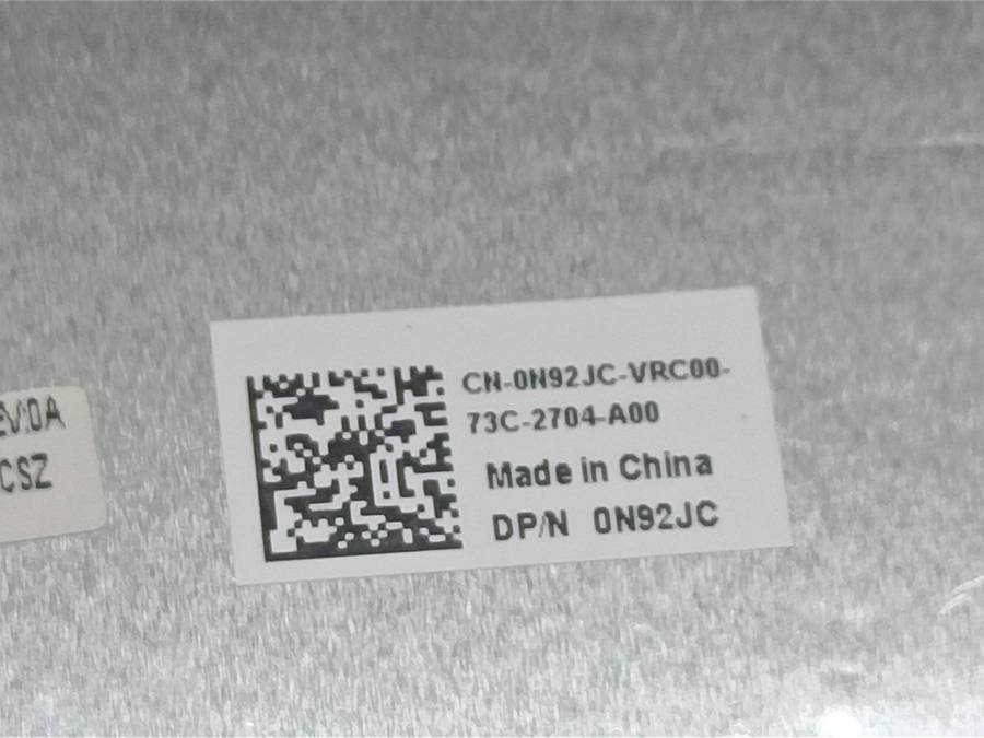 Dell Latitude E5480LCD Back Cover - 0N92JC N92JC