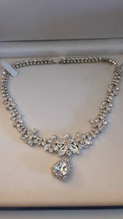 Jack Friedman Crystal Necklace excellent condition as new