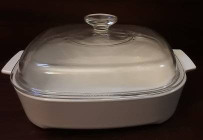 Corning  lidded Dish USA -  25 cm x 25 cm x 6 cm
