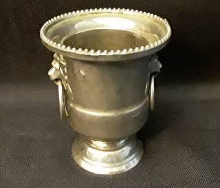 Silver Plated Toothpick Holder