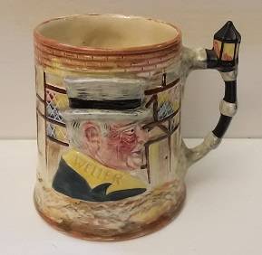 Vintage Lancaster England   Mug Weller and Sairey Gamp Rare Find! 12 cm