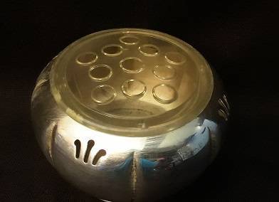 Silver Plated  Falstaff  England Vase 10 cm x 12 cm